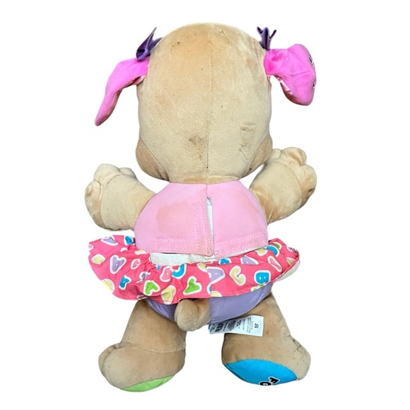 Fisher Price Laugh and Learn Smart Stages Interactive Girl Puppy Dog Plush Music - Picture 3 of 4